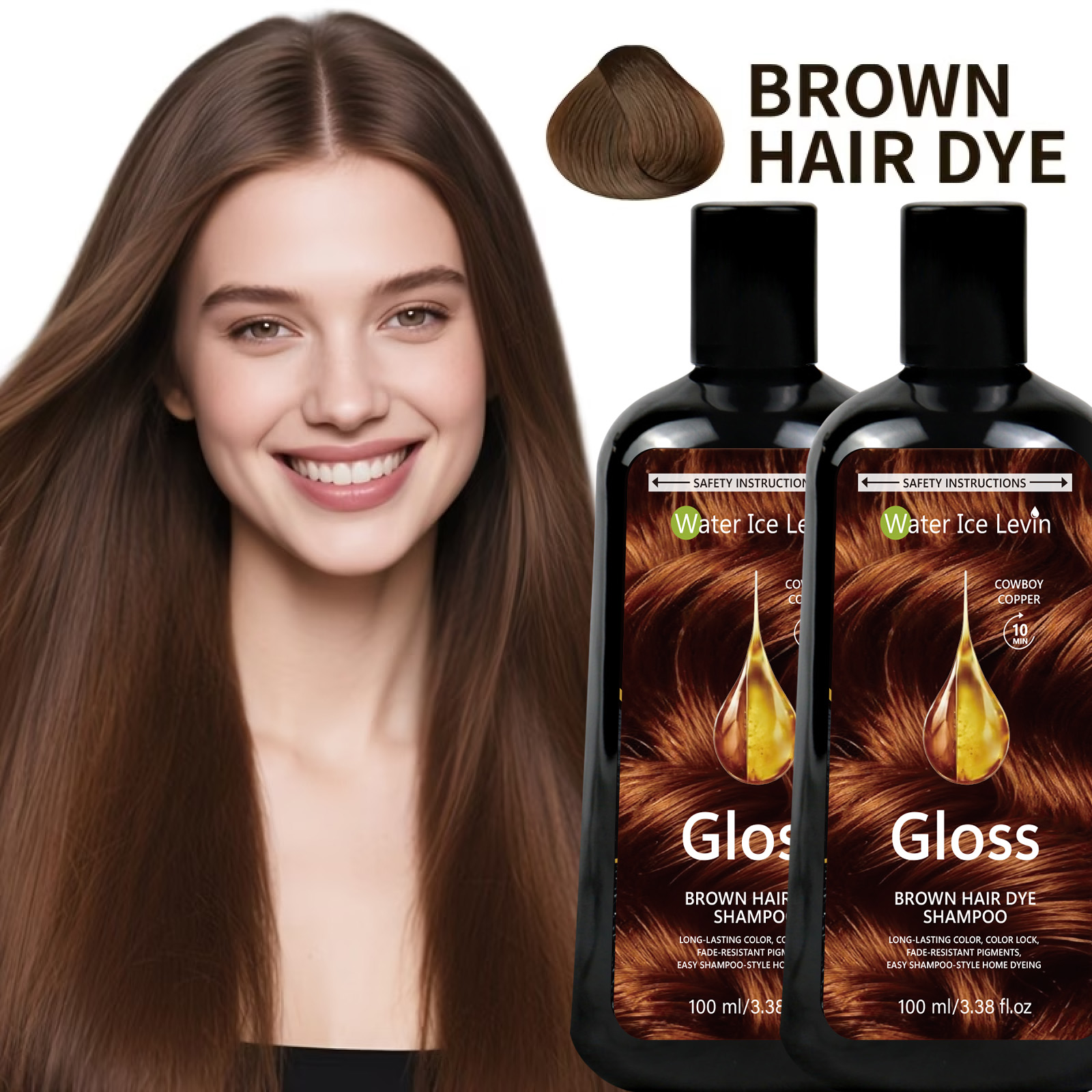 Hair Spray Color - Champú para teñir el cabello de