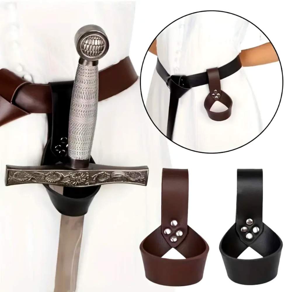 Cosplay Prop Dagger - Funda de espada vikinga de caballero