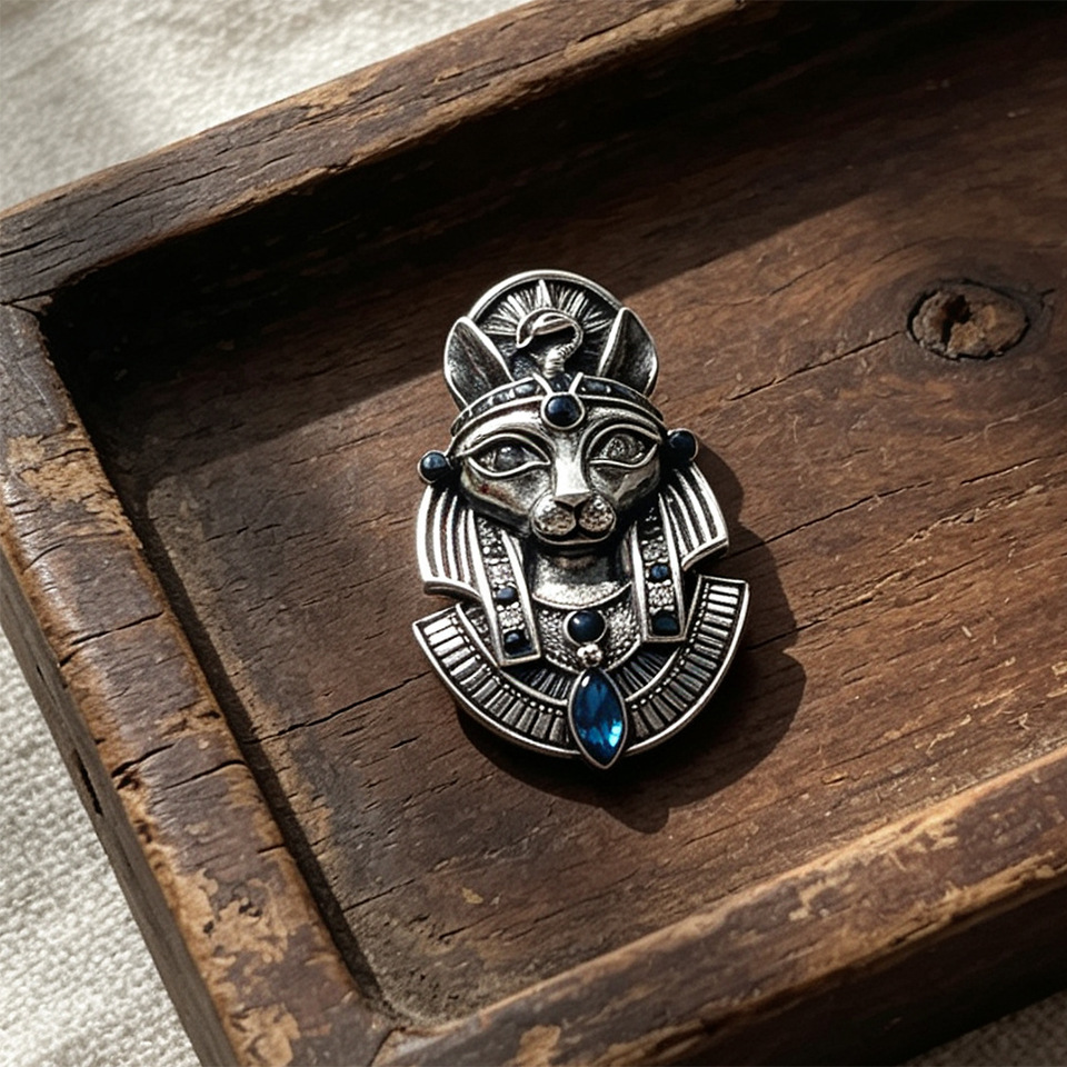 Cosplay Prop - Broche de solapa con acabado envejecido,