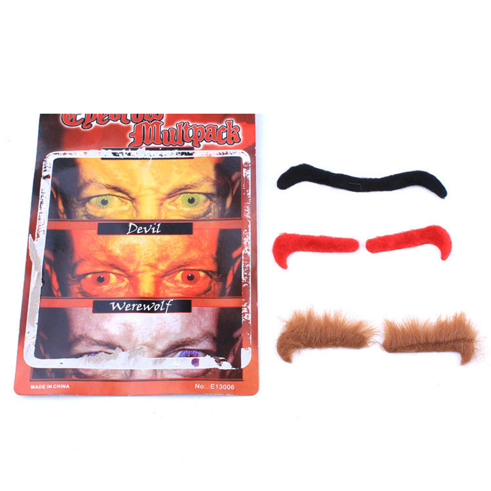 3 unidades de cejas postizas d - Easy Cosplay Prop reseña y precio