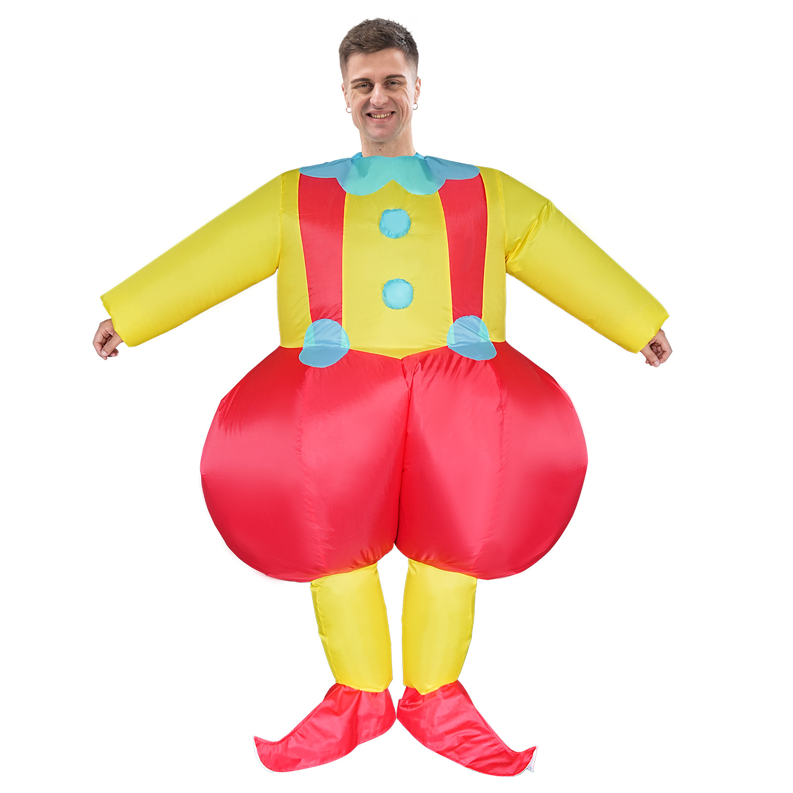 Disfraz inflable de payaso con - Cosplay Prop reseña y precio