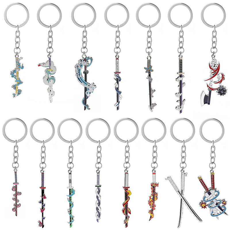 15 Estilos de Llaveros de Anim - Cosplay Prop Dagger reseña y precio