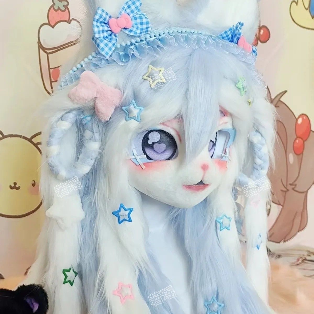 Máscara de Fursuit de Gato Kem - Cosplay Prop Making reseña y precio